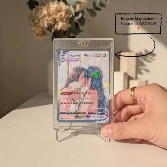 Carta personalizada estilo anime